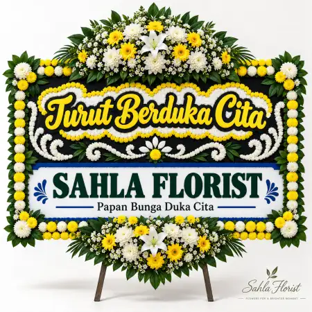 Papan Bunga Duka Sukajadi